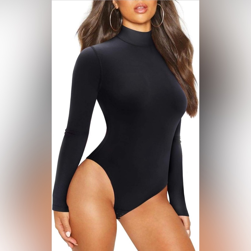Turtleneck thong bodysuit- New never worn